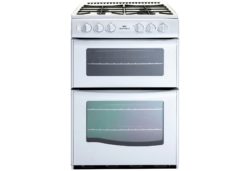 New World G55TT Gas Cooker - White.